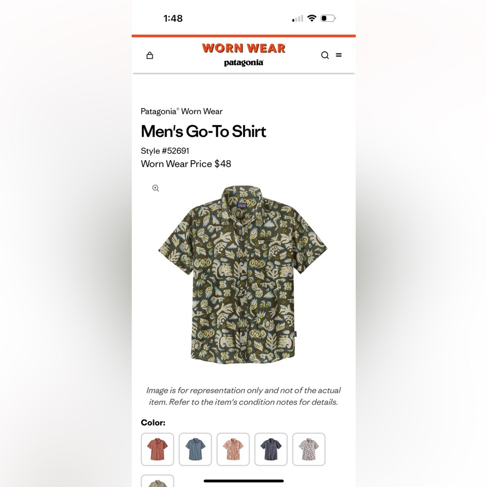 Patagonia Men's XL Button-Up Shirt!